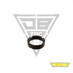 DB TAC Mil Spec Castle Nut Lock Ring for Receiver Extensions Collapsible Stock Steel