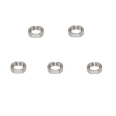 DB TAC 5 Pack 1/2x28 TPI Thread Stainless Steel Jam Nut for Muzzle Brake Alignment Locking Thread