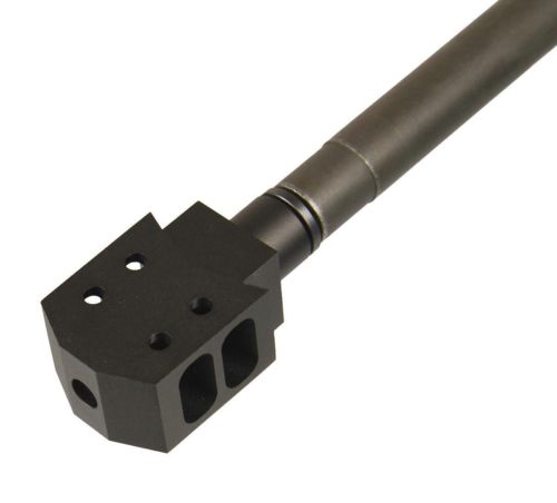 DB TAC Muzzle Brake 5/8x24 Thread Tanker Style for .308/.338/7.62 & Crush Washer 