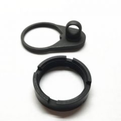 DB TAC All Steel Castle Latching Receiver Extension Nut Lock and End Plate