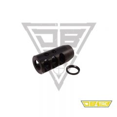 DB TAC 49/64''x20 TPI For .50 Beowulf Competition Short Muzzle Brake