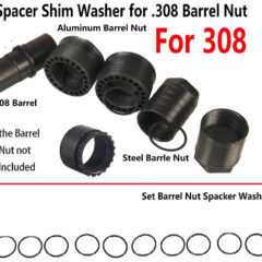 DB TAC AR Barrel Nut Shim Washer Set 10 Pack for Free Float Handguard Rail – .308