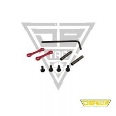 DB TAC Anodized Red Color Anti Rotation Walk Pins Kit Set .154" .22LR/.223/5.56/.308 Style AR 15/10
