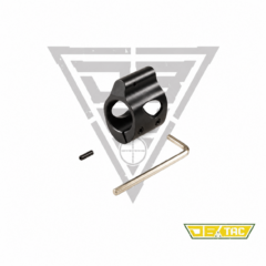 DB TAC Steel .750 Low Profile Gas Block with Roll Pin for Quad Rail Rifle