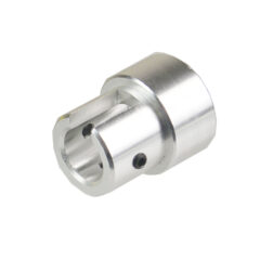 DB TAC Silver Ruger 10/22 Cleaning Patch Trap Adapter 1/2x28 – 6061-T6 Aluminum