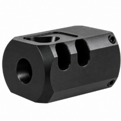 DB TAC 1/2×28 TPI Thread Muzzle Brake Anodized Black Color For Ruger 1022 10/22 .22LR .22