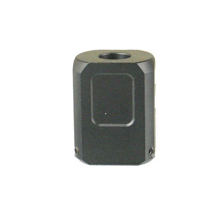 DB TAC 9/16x24 TPI Muzzle Brake Compensator Black Anodized Aluminum for .40 / .45 Caliber - Image 5