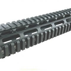 DB TAC 10 Inch .223/5.56 Free Float Picatinny/Weaver Rail Handguard/Quad Rail With Steel Nut