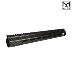 DB TAC .223/5.56 Carbon Fiber 15 Inch Free Float M-Lok Handguard Light Weight Picatinny/Weaver Rail