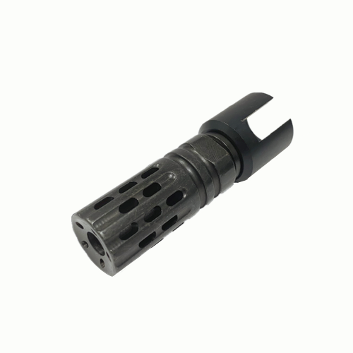 Ruger 1022 .223 1/2x28 Thread Tanker Style Muzzle Brake With Adapter And Washer 