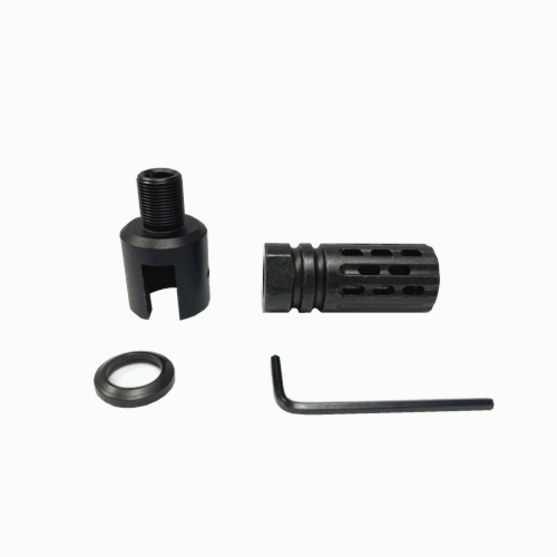 DB TAC Aluminum Muzzle Brake Adapter For Ruger 10/22 - 1/2x28 Thread - Lightweight & Durable