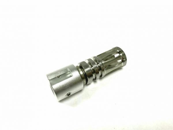 Details about   Barrel End Threaded Adapter 1/2 x 28 For Ruger 10/22 Thread Adaptor Steel-Muzzle 