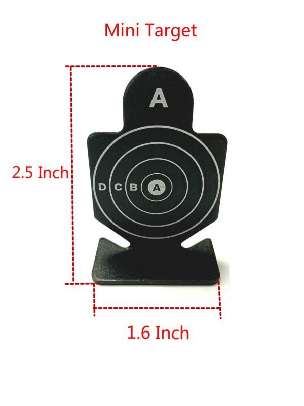 DB TAC Mini Shot Target Steel Decorative 6 Pcs - DB TAC