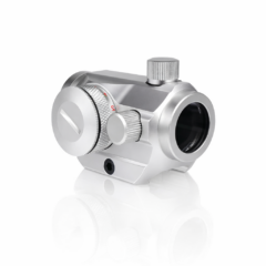 DB TAC Reflex Sight Red Green Dot 4 MOA 1x Picatinny Mount Silver Aluminum Tactical Optic