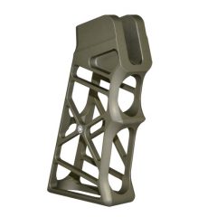 DB TAC Skeletonized Aluminum Pistol Grip Tan Color For .22LR/.223/5.56 and .308