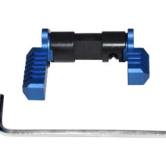 DB TAC .223/5.56/.308 Aluminum and Steel Ambidextrous Safety Selector Switch, Dark Blue Color