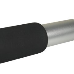 DB TAC Silver Color 7.25'' Pistol Tube With 3.5 Inch Foam Pad Cover