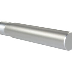DB TAC AR-15 Pistol Buffer Tube, 7.3" No Foam Wrap, Silver Anodized