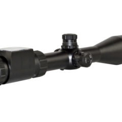 DB TAC® SP Solar Powered Series 3-18X50SFL Precision Scope, Orange, Green, Blue Tri-color illumination RXR Glass Reticle