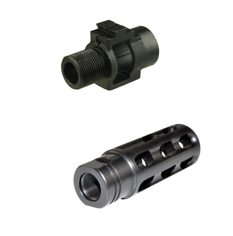 DB TAC All Steel 5/8x24 Thread Adapter For M 1 4 / M 1 A With Muzzle ...