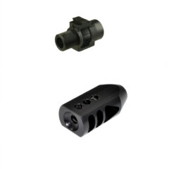 DB TAC All Steel Tanker 5/8x24 Thread Adapter For M 1 4 / M 1 A With Muzzle Brake Compensator