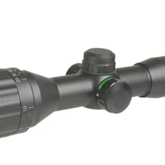 DB TAC 6x32 AOL Rifle Scope – Illuminated Red/Green Mil Dot Reticle with Sunshade