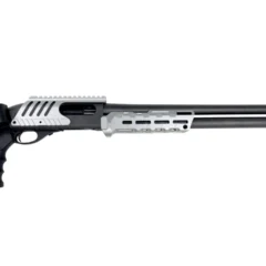 DB TAC Aftermarket Silver Anodized Aluminum Forend + Full-Length Receiver Rail — Fits Remington 870 / Tac14 / H&R 1871