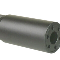 DB TAC 1/2×28 TPI Low-Concussion 3.2 inch Extension Compensator — Solid Tube Muzzle Brake for 350 Legend