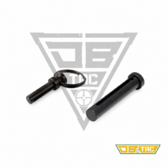 DB TAC .223/5.56 Oversized Rear Takedown & Front Pivot Pin Set Quick Detach – Black Steel