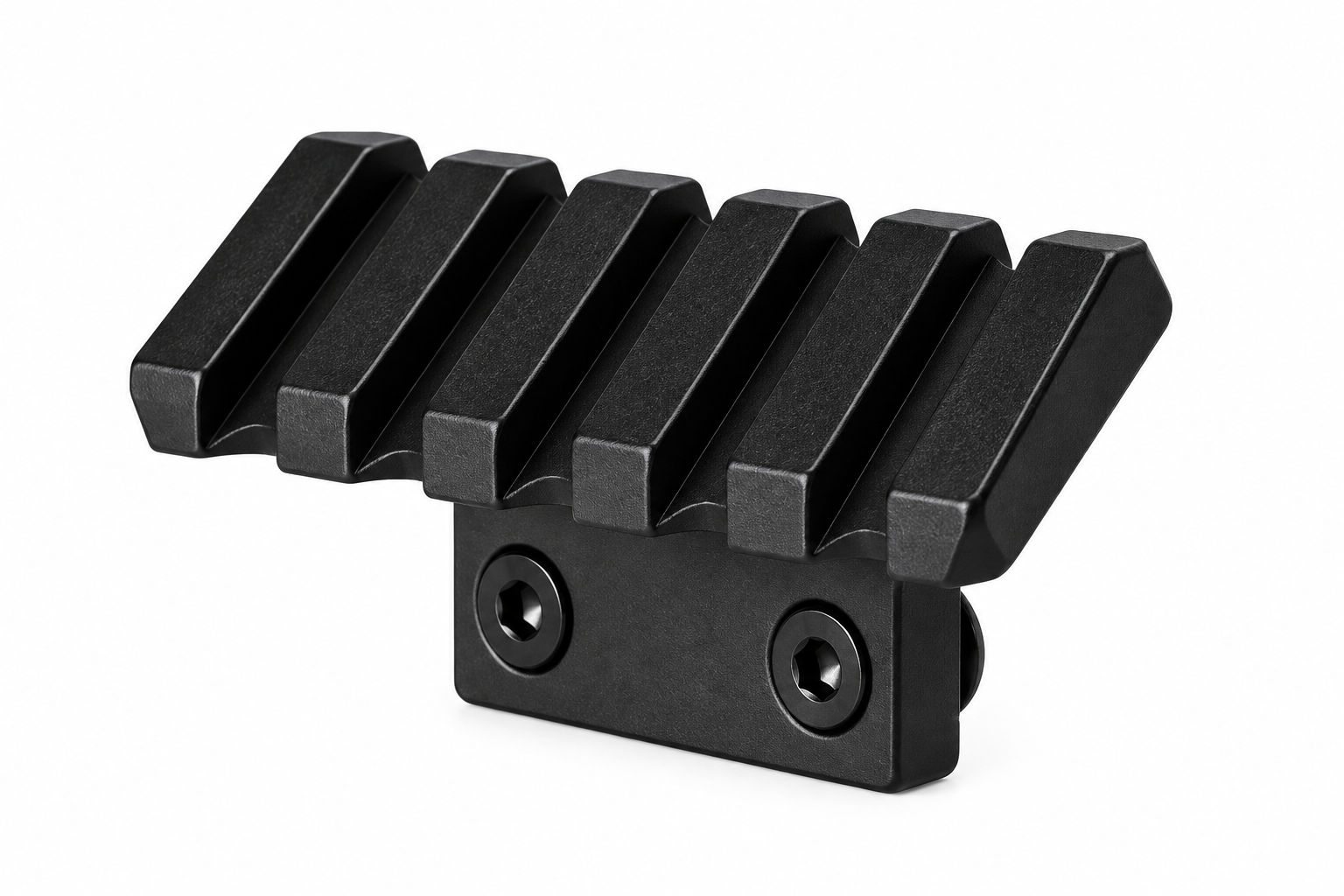 DB TAC 5-Slots 45 Degree Offset Picatinny Weaver Rail Mount for M-LOK – Aluminum