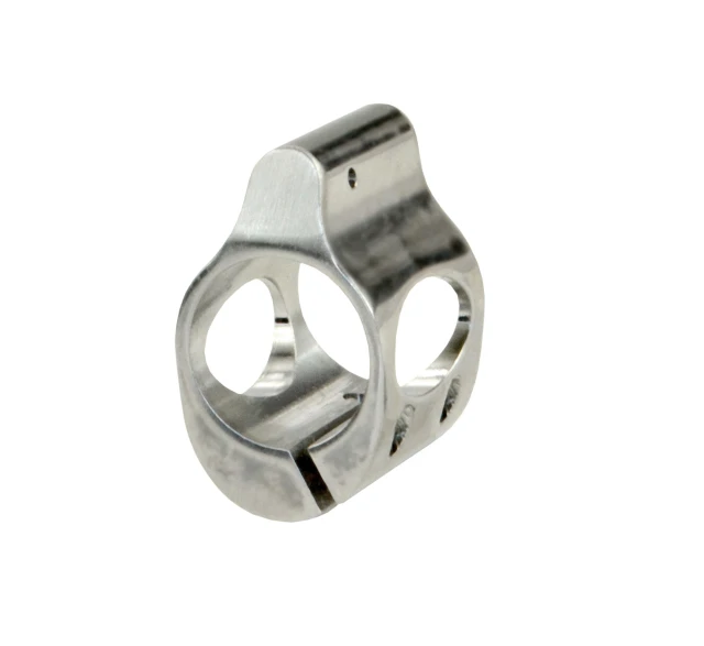 DB TAC Stainless Steel .750 Low Profile Gas Block with Roll Pin for Quad Rail Rifle