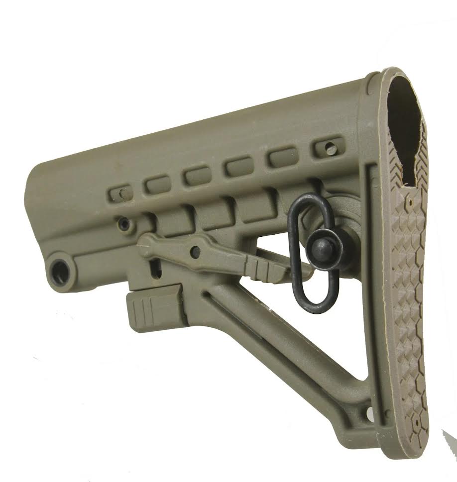 DB TAC Dark Tan Adjustable Stock & Black Pistol Grip for Mossberg 500 590 Maverick 88 12GA 20GA - Image 3