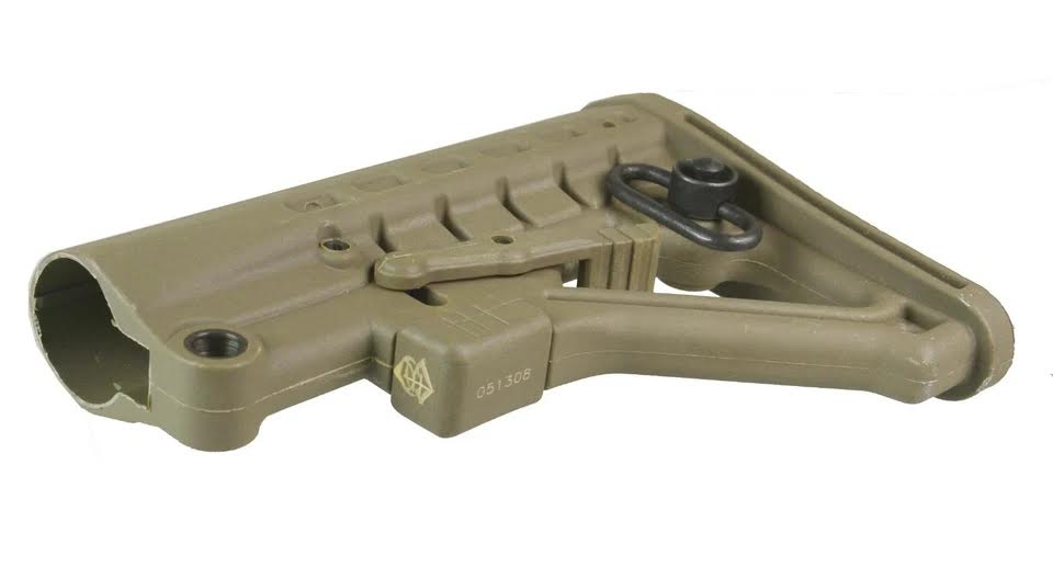 DB TAC Dark Tan Adjustable Stock & Black Pistol Grip for Mossberg 500 590 Maverick 88 12GA 20GA - Image 5