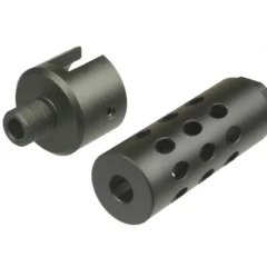 DB TAC Smith & Wesson SW22 Victory Adapter With Muzzle Brake Compensator 1/2-28 TPI For 22LR .22