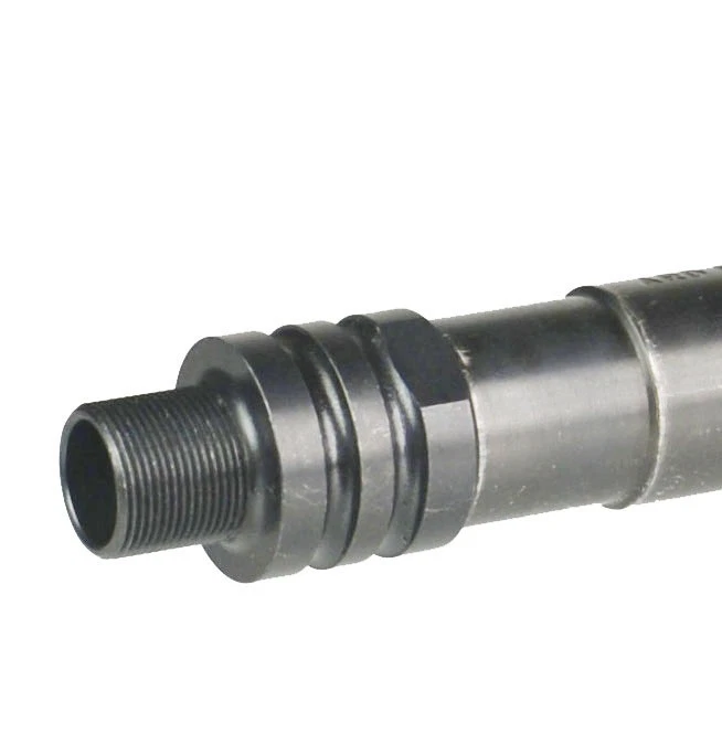 DB TAC 14x1 LH Left Hand Thread to 1/2x28 Thread Adapter Converter Black Steel Muzzle Adapter - Image 4